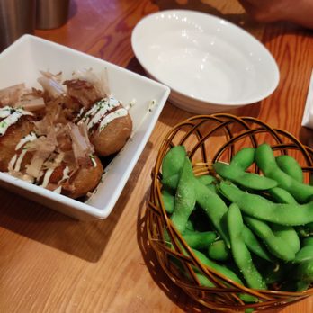 KINTON RAMEN HARBOURFRONT - Takoyaki and Edamame - Ramen Near Me - Toronto, Ontario