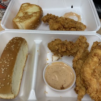 Raising Cane's Chicken Fingers - The box combo. - Fast Food Near Me - Cypress, Texas Raising Cane's Chicken Fingers - The box combo. - Fast Food Near Me - Cypress, Texas