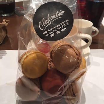 Clafoutis - Macaroon goodies to take with us - French Near Me - Santa Fe, New Mexico