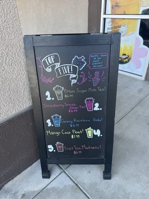 Menu photo 1 Boba Cucue Lake Forest, CA