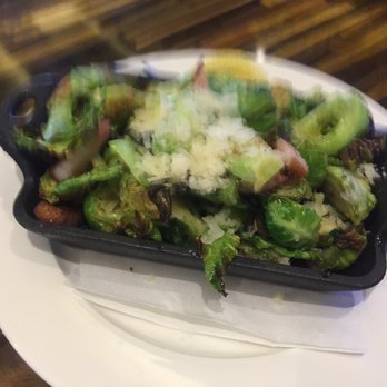 Belgian Beer Cafe - Smoked Brussel sprouts with ham YUM !! - Beer Bar Near Me - Calgary, Alberta Belgian Beer Cafe - Smoked Brussel sprouts with ham YUM !! - Beer Bar Near Me - Calgary, Alberta