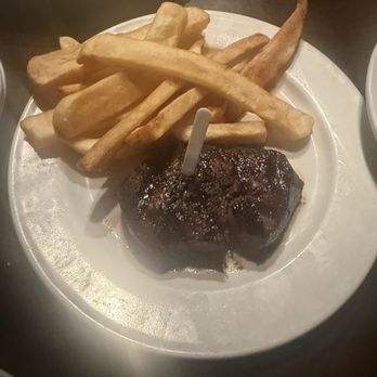 317 The Steak House - 9 Oz. Filet Mignon with Steak Cut Fries - Steakhouses Near Me - Logan, West Virginia