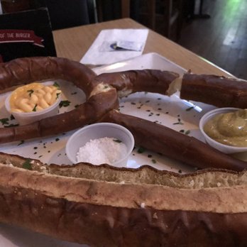 Tap House - Giant pretzel. It's really GIANT!! - Sports Bars Near Me - Forest Hills, New York Tap House - Giant pretzel. It's really GIANT!! - Sports Bars Near Me - Forest Hills, New York