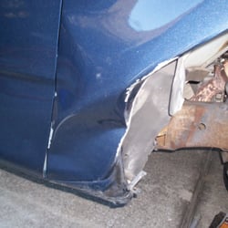D & R Auto Tire and Service - Auto body damage as a result of the negligence by D&R tires & automotive.