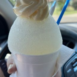 Pina colada with pineapple dole whip Pina colada with pineapple dole whip