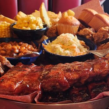 Famous Dave's - All American Feast ($99.99). Enough to feed 5 PPL. - Barbeque Near Me - Downey, California Famous Dave's - All American Feast ($99.99). Enough to feed 5 PPL. - Barbeque Near Me - Downey, California