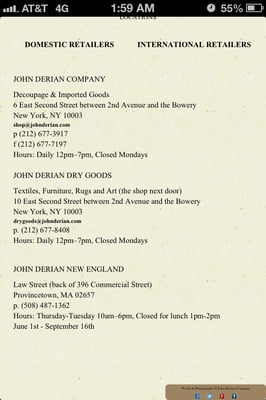 John Derian Company by null