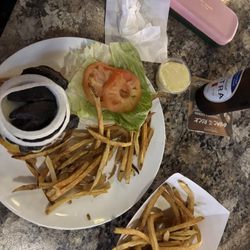 The Point on Main Street - Mushroom burger