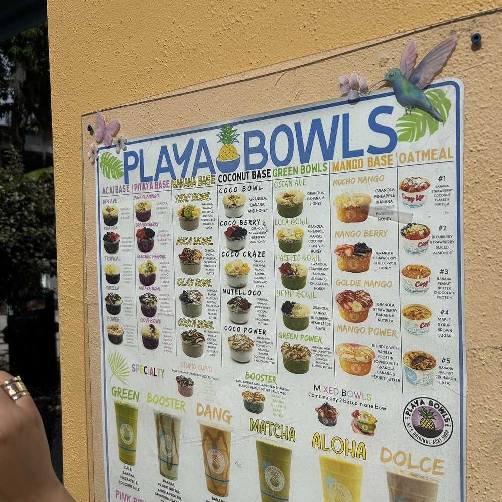 Playa Bowls - Juice Bars & Smoothies Near Me - St. Augustine, Florida Playa Bowls - Juice Bars & Smoothies Near Me - St. Augustine, Florida