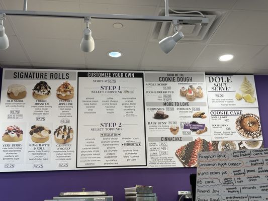 Menu photo 2 Cinnaholic Virginia Beach, VA
