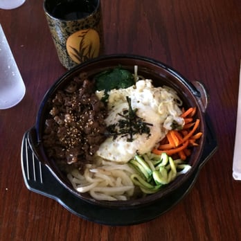 Kimchi House - Stone pot bibimbap with beef - Korean Near Me - Seattle, Washington Kimchi House - Stone pot bibimbap with beef - Korean Near Me - Seattle, Washington