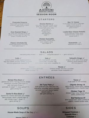 Menu photo 4 Session Room Ann Arbor, MI