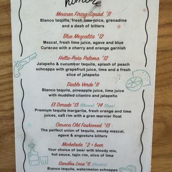 Lil Hombre - Drink Menu - Tacos Near Me - Clayton, North Carolina Lil Hombre - Drink Menu - Tacos Near Me - Clayton, North Carolina