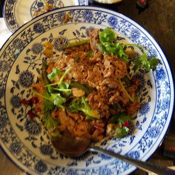 Mala Restaurant - Medium spicy dry mala pot with small portion of lamb and beef and large portion of bean sprouts, rice noodles, and broccoli. - Szechuan Near Me - Boston, Massachusetts Mala Restaurant - Medium spicy dry mala pot with small portion of lamb and beef and large portion of bean sprouts, rice noodles, and broccoli. - Szechuan Near Me - Boston, Massachusetts