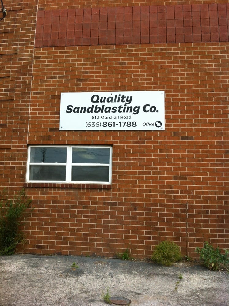 QUALITY SANDBLASTING Updated June 2024 812 Marshall Rd, Valley Park