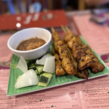 Layang Layang - 6. Satay Chicken - Malaysian Near Me - Milpitas, California