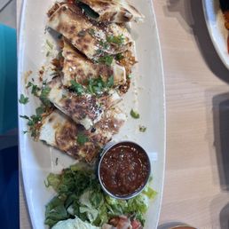 The chicken Quesadilla