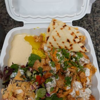 ShaQ - chicken shawarma platter $13.99 - Falafel Near Me - Santa Clara, California