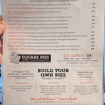 ZOLI’S PIZZA - Updated July 2025 - 427 Photos & 345 Reviews - 3501 ...