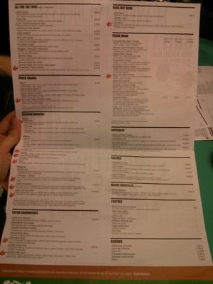 Menu photo 4 El Americano Tomares, SE