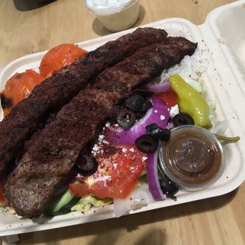 Chortke - Kubideh half & half plate. - Persian/Iranian Near Me - Rochester, New York Chortke - Kubideh half & half plate. - Persian/Iranian Near Me - Rochester, New York
