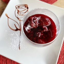 La Brocherie - Panna cotta with strawberries