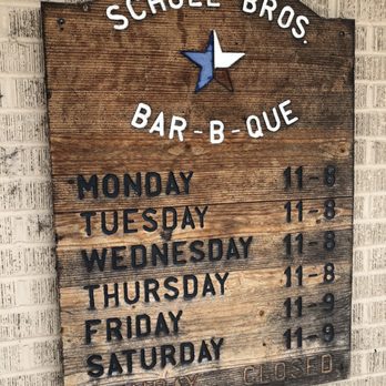 Scholl Bros BBQ - Diner hours - Barbeque Near Me - Paris, Texas