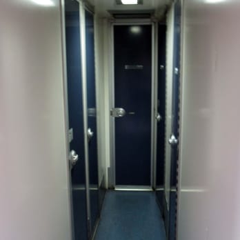 Amtrak San Antonio Station - bathrooms on right side - Train Stations Near Me - San Antonio, Texas