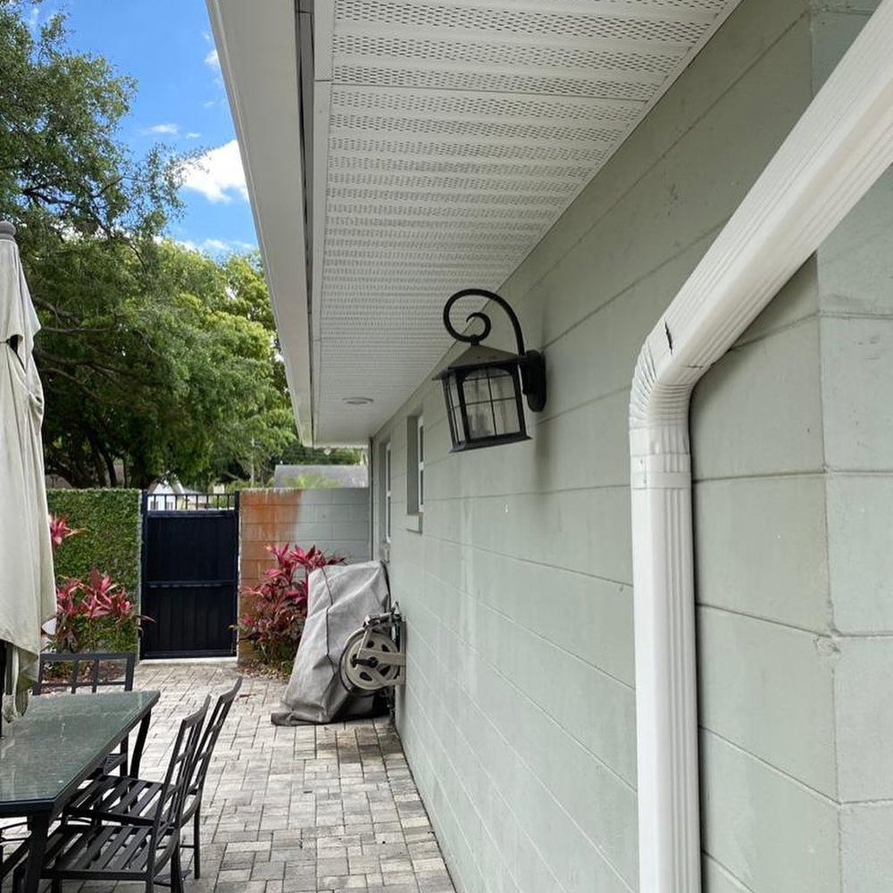 Slide of Triang Soffit and Gutters