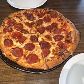 Gino's Pizza - Small Pepperoni Pizza - Pizza Near Me - Pismo Beach, California