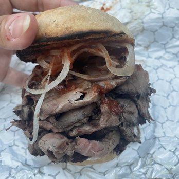 Get Tight Lounge - Pit sandwich with beef - Lounges Near Me - Richmond, Virginia