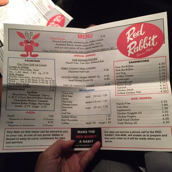 Red Rabbit Drive In - They also have seasonal items too! - American Near Me - Duncannon, Pennsylvania Red Rabbit Drive In - They also have seasonal items too! - American Near Me - Duncannon, Pennsylvania
