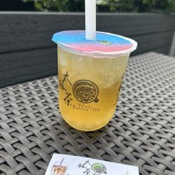 Tai chi Bubble Tea - Jasmine tea with lychee bubbles