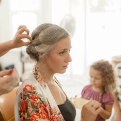 On- Site Wedding Updo