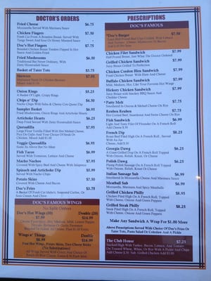 Menu photo 7 Doc's Food & Spirits Smyrna, GA