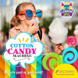 Clermont Jumps - Cotton Candy Machine Rental Clermont