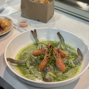 Holbox - Ceviche Mixto & 2 Baja Shrimp Tacos - Latin American Near Me - Los Angeles, California