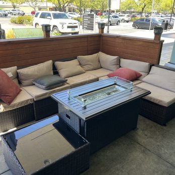 Culichis Urban Kitchen - 5/17/24 Outside lounge seating - Sushi Bars Near Me - Gilroy, California