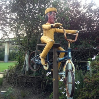 Cayuga Playground - Man on bike sculpture - Parks Near Me - San Francisco, California Cayuga Playground - Man on bike sculpture - Parks Near Me - San Francisco, California