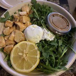 Warm Chicken Goat Cheese Bowl