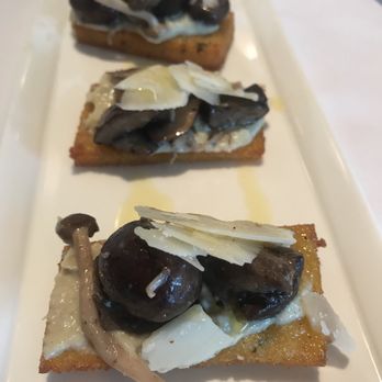Fig & Olive - Forest Mushroom crostini - French Near Me - Houston, Texas