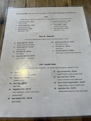 Menu photo 2 Viet On Fletcher Los Angeles, CA Menu photo 2 Viet On Fletcher Los Angeles, CA
