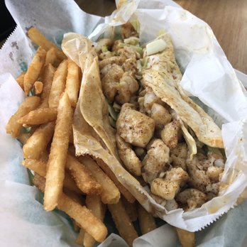 Lee Be Fish - Grouper Taco (more like burrito) - Seafood Near Me - Marco Island, Florida Lee Be Fish - Grouper Taco (more like burrito) - Seafood Near Me - Marco Island, Florida