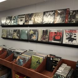 Residency Records - Specialty records wall!