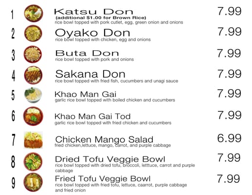 Menu photo 1 Oishii Bowl Ithaca, NY