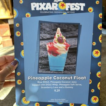 The Tropical Hideaway - Pixar Fest 2024 Pineapple Coconut Float - Ice Cream & Frozen Yogurt Near Me - Anaheim, California The Tropical Hideaway - Pixar Fest 2024 Pineapple Coconut Float - Ice Cream & Frozen Yogurt Near Me - Anaheim, California