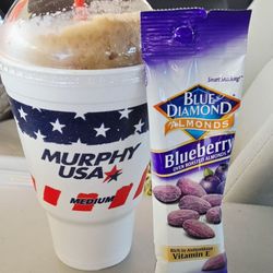 Murphy USA - I bought the icee and received the almonds free nice.