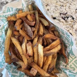 Well done Fresh Cut Seasoned Fries Well done Fresh Cut Seasoned Fries