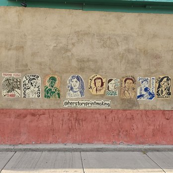 Rumor Pizza - Cute mural nearby. - Pizza Near Me - Albuquerque, New Mexico