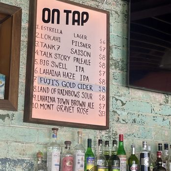 The Parlay - On Tap menu - Cupcakes Near Me - Wailuku, Hawaii